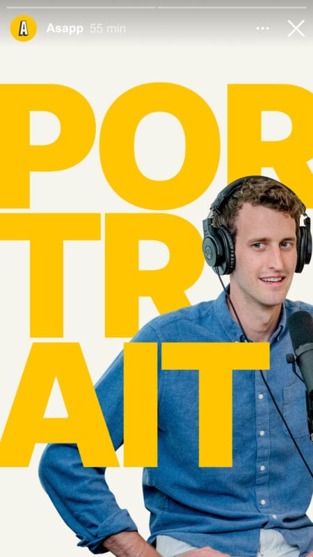Portrait d'une personne de l'équipe